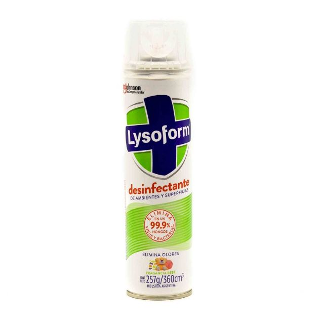 Und Lysoform Aerosol Bebe X 360 Cc Www Delmayoristaacasa Com Ar